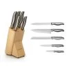 BergHOFF Essentials 6Pc Stainless Steel Knife Set With Block Cutlery