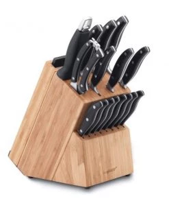 BergHOFF Essentials 20Pc Stainless Steel Cutlery Set With Block