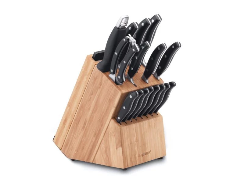 BergHOFF Essentials 20Pc Stainless Steel Cutlery Set With Block 3 BergHOFF Essentials 20Pc Stainless Steel Cutlery Set With Block