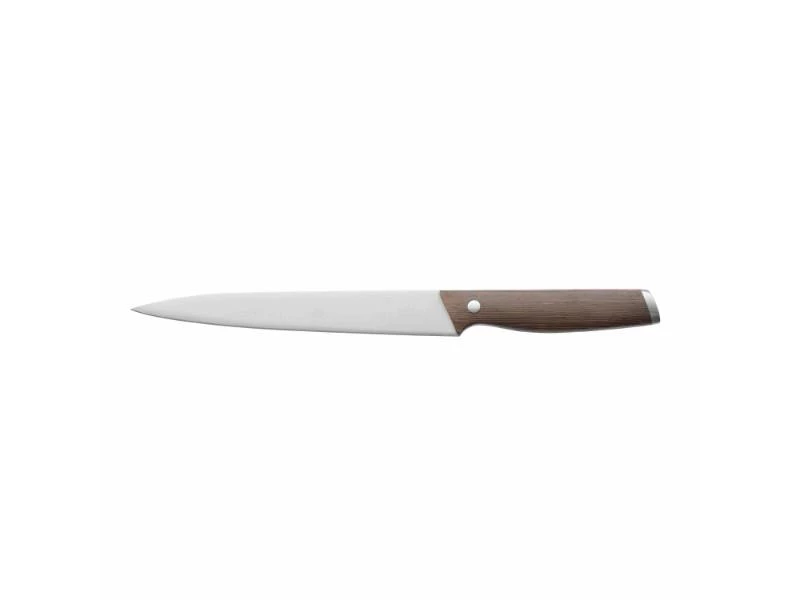 BergHOFF Rosewood 8" Stainless Steel Carving Knife Cutlery 3 BergHOFF Rosewood 8" Stainless Steel Carving Knife Cutlery