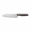 Cutlery BergHOFF Rosewood 7" Stainless Steel Santoku Knife 2 Cutlery BergHOFF Rosewood 7" Stainless Steel Santoku Knife