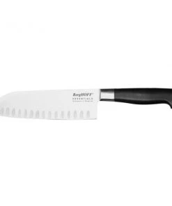 Cutlery BergHOFF Gourmet 7" Steel Scalloped Santoku Knife
