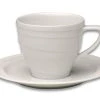 BergHOFF Eclipse 4oz Porcelain Coffee Cup & Saucer Coffee & Tea