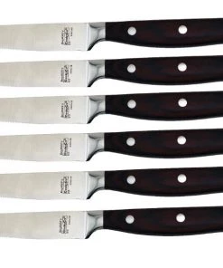 Cutlery BergHOFF Pakka Stainless Steel Steak Knife, Set Of 6