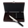 BergHOFF Bistro 7Pc Steak Knife Set With Wooden Case Cutlery