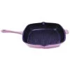 BergHOFF Neo 11" Cast Iron Square Grill Pan, Pink Cookware