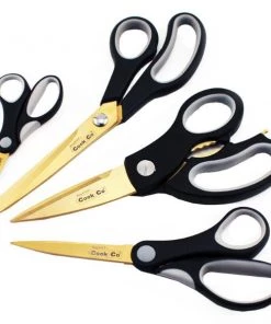 Cutlery BergHOFF Studio 4Pc Gold Series Titanium Scissors Set