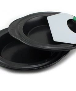 BergHOFF Perfect Slice 3Pc Pie Pans With Slicing Tool Bakeware