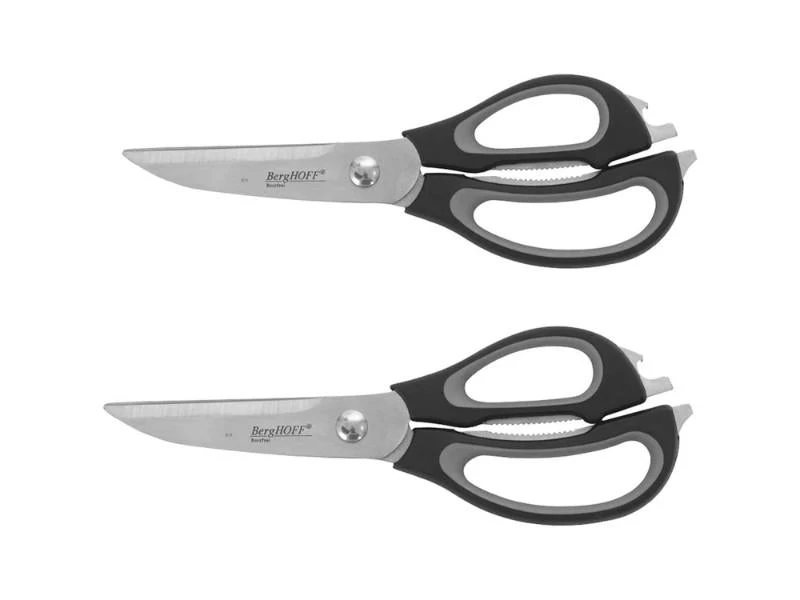 BergHOFF Set Of 2 Kitchen Scissors 3 BergHOFF Set Of 2 Kitchen Scissors