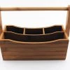 Chef Tools BergHOFF Bamboo 9.75 In. Flatware Caddy 1 Chef Tools BergHOFF Bamboo 9.75 In. Flatware Caddy