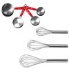 Bakeware BergHOFF 7Pc Stainless Steel Bake Set, 3Pc Whisks & 4Pc Measuring Cup Set