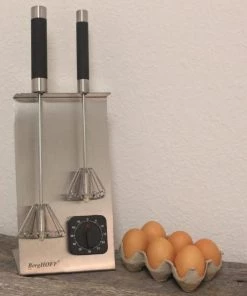 Chef Tools BergHOFF SS Magic Whisk & Timer Set Black 5 Chef Tools BergHOFF SS Magic Whisk & Timer Set Black