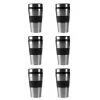 BergHOFF Orion 16oz Stainless Steel Travel Mug, Set Of 6 Coffee & Tea
