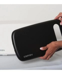 BergHOFF Seren Side Loading Toaster With Cool Touch Exterior And Removable Crumb Tray, With Black Front Panel/ Serving Tray