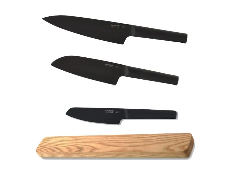 BergHOFF Ron 4Pc Cutlery And Wall Hanger Set 3 BergHOFF Ron 4Pc Cutlery And Wall Hanger Set