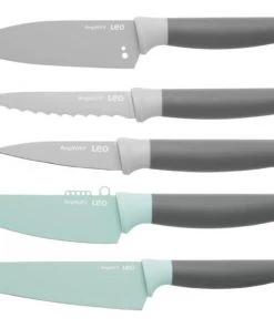 BergHOFF Leo 5Pc Stainless Steel Knife Set Cutlery