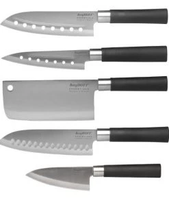 BergHOFF Essentials 5Pc Stainless Steel Knife Set Cutlery