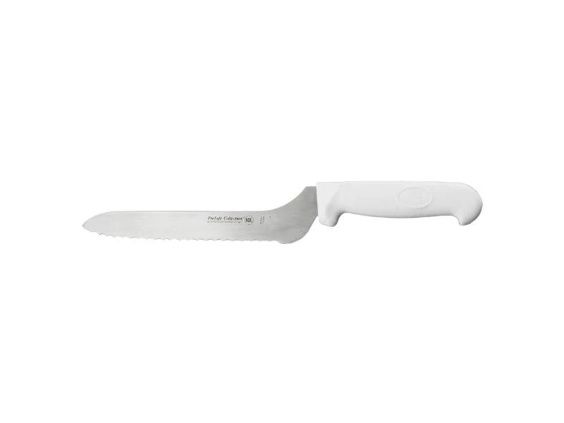 BergHOFF Ergonomic 9" Stainless Steel Scalloped Offset Bread Knife Cutlery 3 BergHOFF Ergonomic 9" Stainless Steel Scalloped Offset Bread Knife Cutlery
