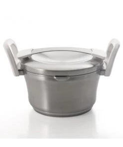 BergHOFF Auriga 7" Stainless Steel Covered Casserole 1.9Qt Cookware