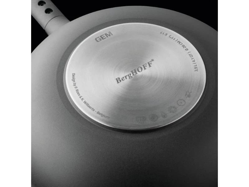 BergHOFF GEM 11" Non-Stick Stir Fry Pan 4.1Qt 4 BergHOFF GEM 11" Non-Stick Stir Fry Pan 4.1Qt