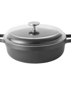 Cookware BergHOFF GEM 11" Non-Stick Covered Two-Handle Sauté Pan 4.9Qt