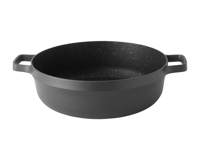 Cookware BergHOFF GEM 11" Non-Stick Covered Two-Handle Sauté Pan 4.9Qt 4 Cookware BergHOFF GEM 11" Non-Stick Covered Two-Handle Sauté Pan 4.9Qt