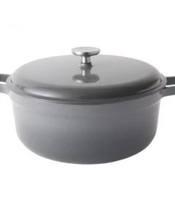 BergHOFF GEM 11" Cast Iron Covered Dutch Oven 7.2 Qt Cookware