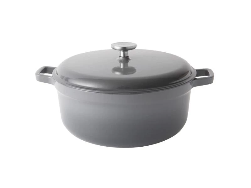 BergHOFF GEM 11" Cast Iron Covered Dutch Oven 7.2 Qt Cookware 3 BergHOFF GEM 11" Cast Iron Covered Dutch Oven 7.2 Qt Cookware