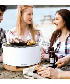 Outdoor BergHOFF Tabletop BBQ With Tools, White