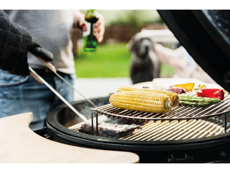 BergHOFF Ceramic BBQ Bluestone Gray, 23" 6 BergHOFF Ceramic BBQ Bluestone Gray, 23"