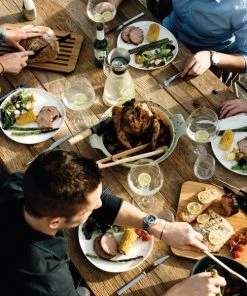 BergHOFF Ceramic BBQ Bluestone Gray, 23" 12 BergHOFF Ceramic BBQ Bluestone Gray, 23