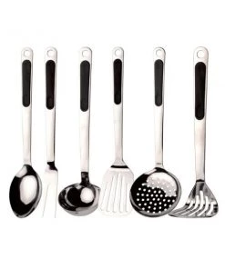 BergHOFF CooknCo 7Pc Stainless Steel Kitchen Utensils Set