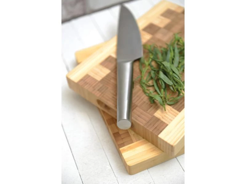 BergHOFF EarthChef 11" Bamboo Chop Block Cutlery 4 BergHOFF EarthChef 11" Bamboo Chop Block Cutlery