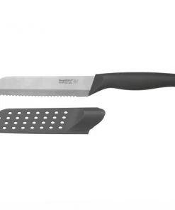 BergHOFF Eclipse 6" Stainless Steel Bread Knife With Sleeve
