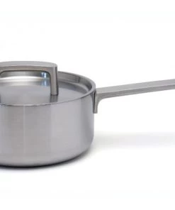 BergHOFF Ron 7" Stainless Steel 5-Ply Covered Sauce Pan Cookware
