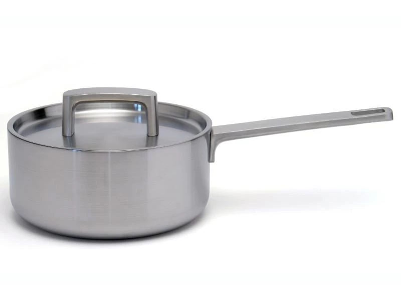 BergHOFF Ron 7" Stainless Steel 5-Ply Covered Sauce Pan Cookware 3 BergHOFF Ron 7" Stainless Steel 5-Ply Covered Sauce Pan Cookware