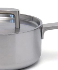 BergHOFF Ron 7" Stainless Steel 5-Ply Covered Sauce Pan Cookware
