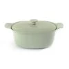 Cookware BergHOFF Ron 11" Cast Iron Covered Dutch Oven 5.5Qt, Green