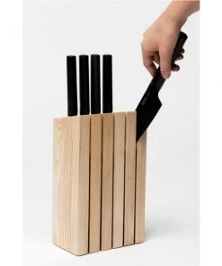 BergHOFF Ron 6" Wooden Knife Block