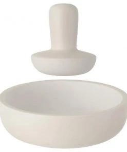 BergHOFF Leo 2Pc 6.75" Stoneware Mortar Pestle