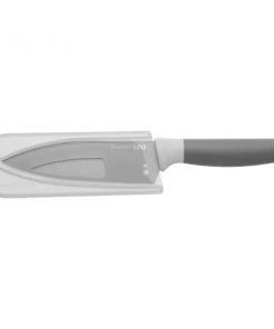 BergHOFF Leo 5.5" Stainless Steel Chef Knife With Herb Stripper, Gray Cutlery
