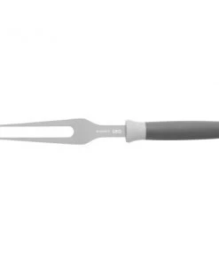 BergHOFF Leo 12.5" Stainless Steel Carving Fork, Gray