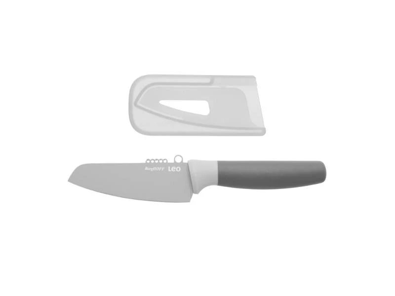 BergHOFF Leo 4.25" Stainless Steel Vegetable Knife With Zester, Gray 4 BergHOFF Leo 4.25" Stainless Steel Vegetable Knife With Zester, Gray