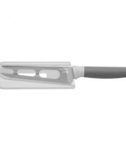BergHOFF Leo 5" Stainless Steel Cheese Knife, Gray Cutlery