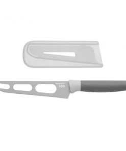 BergHOFF Leo 5" Stainless Steel Cheese Knife, Gray Cutlery