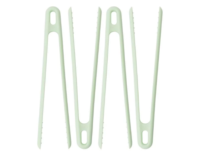BergHOFF Leo 11" Nylon Grill Tongs, Set Of 4, Mint Outdoor 3 BergHOFF Leo 11" Nylon Grill Tongs, Set Of 4, Mint Outdoor