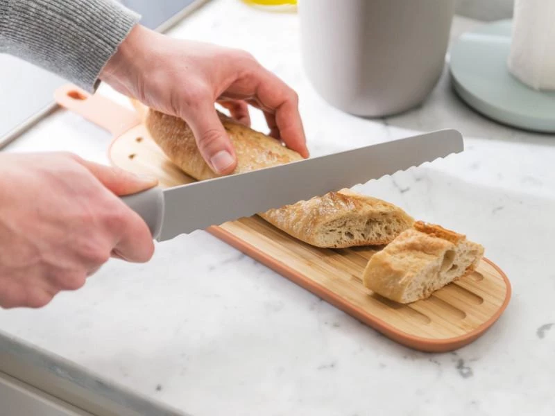 Cutlery BergHOFF Leo 17.25" Bamboo Cutting Board, Pink 4 Cutlery BergHOFF Leo 17.25" Bamboo Cutting Board, Pink