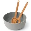 BergHOFF Leo 3Ps Bamboo Salad Bowl Set With Servers