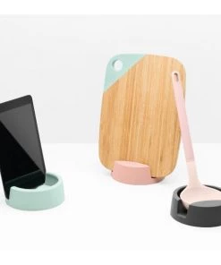 BergHOFF Leo 5" Silicone Spoon Rest, Gray Chef Tools 7 BergHOFF Leo 5