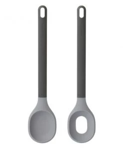 BergHOFF Leo 12" Nylon Salad Serving Set, Gray